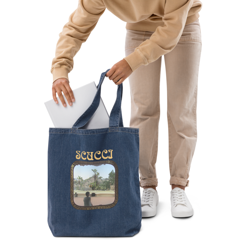 SCUCCI | Isola Bella Organic denim tote bag