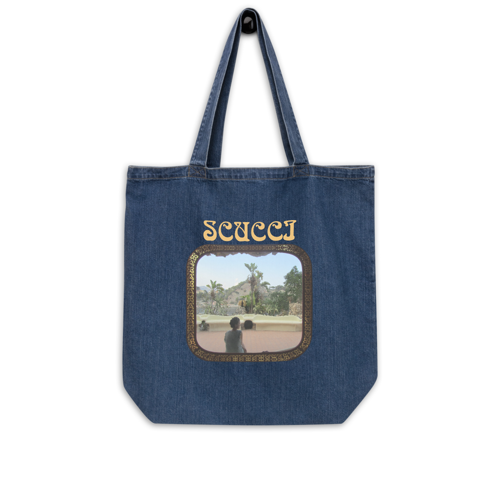 SCUCCI | Isola Bella Organic denim tote bag