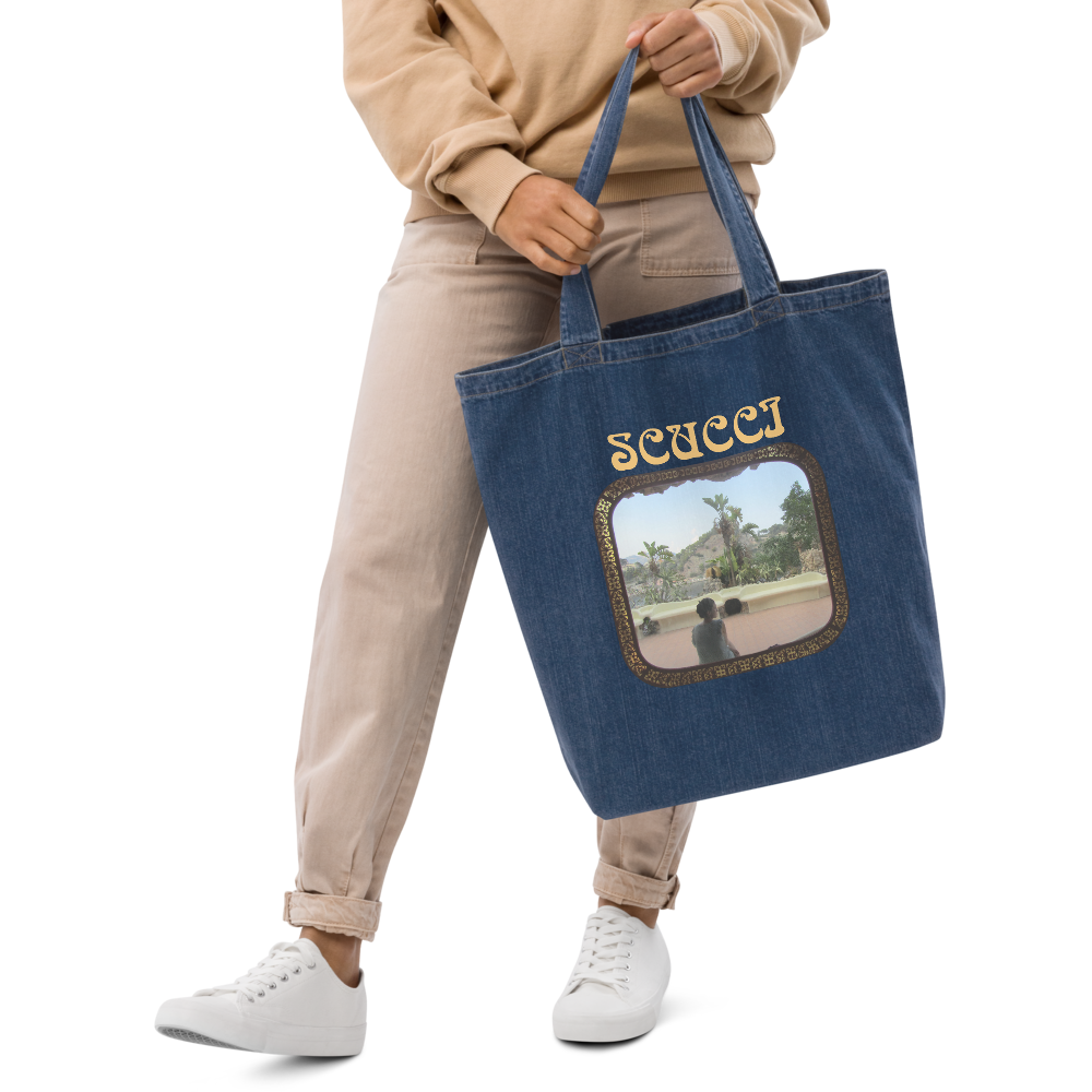 SCUCCI | Isola Bella Organic denim tote bag