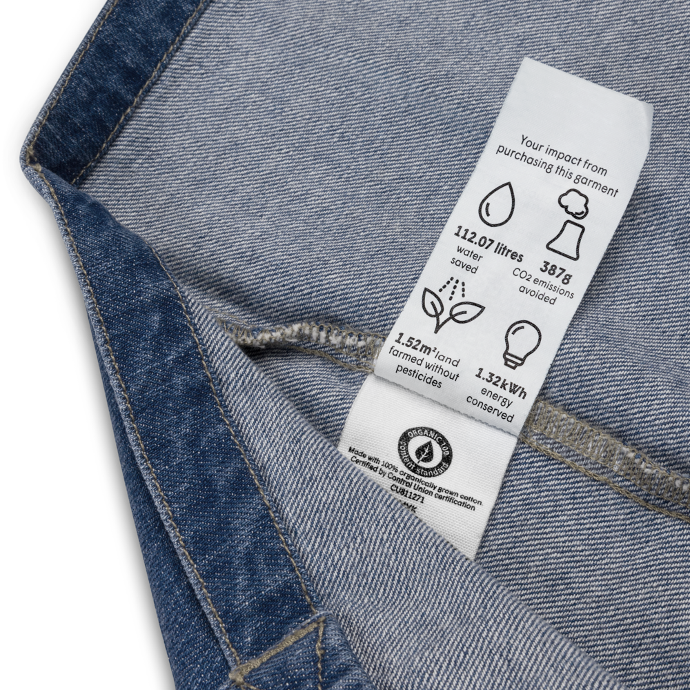 SCUCCI | Isola Bella Organic denim tote bag